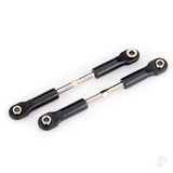 Turnbuckles toe link 47mm (77mm centre to center) (assembled with rod ends and hollow balls) (1 left 1 right)