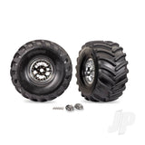 Traxxas T&W CHRM WHL/TERRA GROOVE TIRE