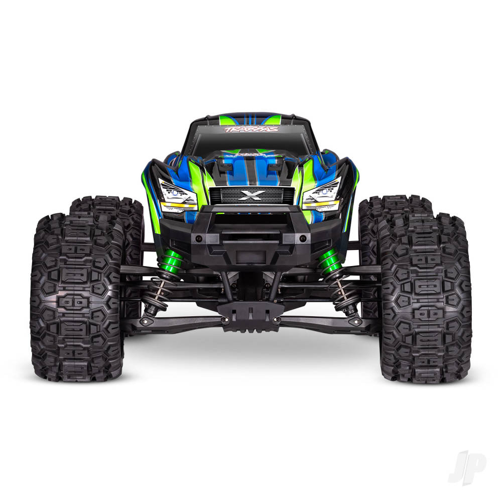 Traxxas X-Maxx Belted 1:6 8S 4WD Electric Monster Truck -Green (+ TQi 2-ch/VXL-8s/Velineon 1200XL/TSM Belted Tyres) (Copy)