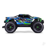 Traxxas X-Maxx Belted 1:6 8S 4WD Electric Monster Truck -Green (+ TQi 2-ch/VXL-8s/Velineon 1200XL/TSM Belted Tyres) (Copy)