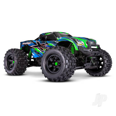 Traxxas X-Maxx Belted 1:6 8S 4WD Electric Monster Truck -Green (+ TQi 2-ch/VXL-8s/Velineon 1200XL/TSM Belted Tyres) (Copy)