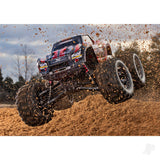 Traxxas X-Maxx Belted 1:6 8S 4WD Electric Monster Truck -Blue(+ TQi 2-ch/VXL-8s/Velineon 1200XL/TSM Belted Tyres) (Copy)