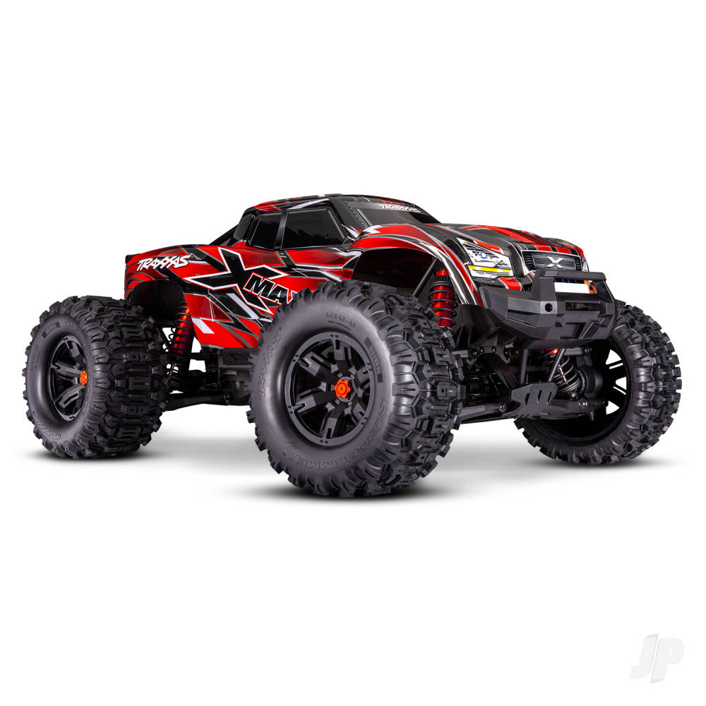 Traxxas X-Maxx Belted 1:6 8S 4WD Electric Monster Truck -Red (+ TQi 2-ch/VXL-8s/Velineon 1200XL/TSM Belted Tyres)