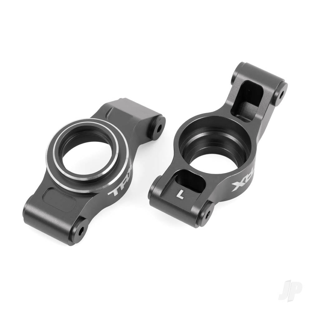 Carriers stub axle (gray-anodised 6061-T6 aluminium) (left & right)