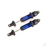 Shocks GTX medium (aluminium blue-anodised) (fully assembled w/o springs) (2)