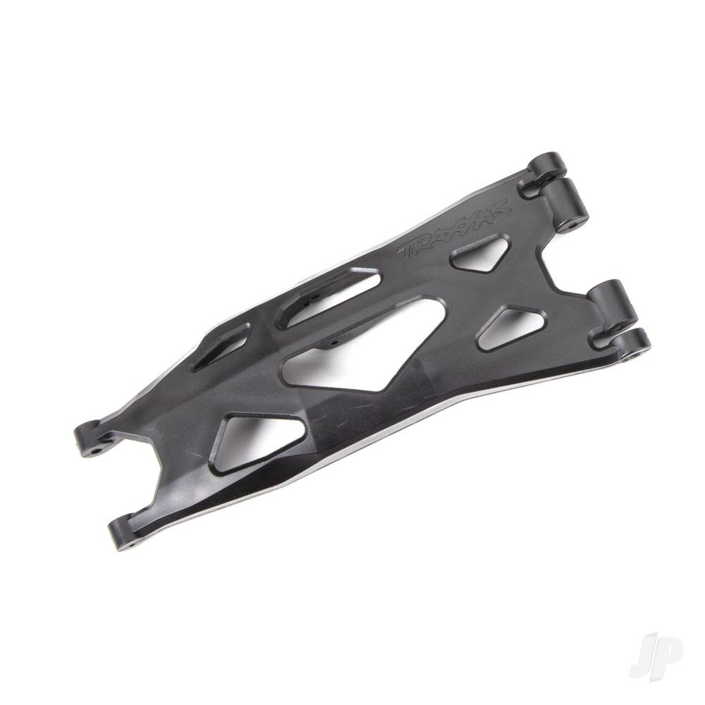 Suspension arm lower black (1) (right front or rear) (for use with #7895 X-Maxx WideMaxx suspension kit)
