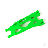 Suspension arm lower green (1) (right front or rear) (for use with #7895 X-Maxx WideMaxx suspension kit)