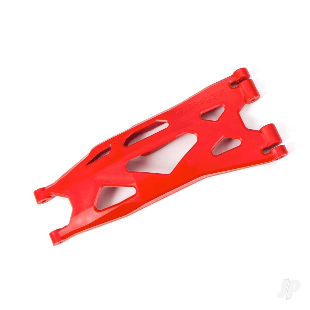 Suspension arm lower red (1) (right front or rear) (for use with #7895 X-Maxx WideMaxx suspension kit)