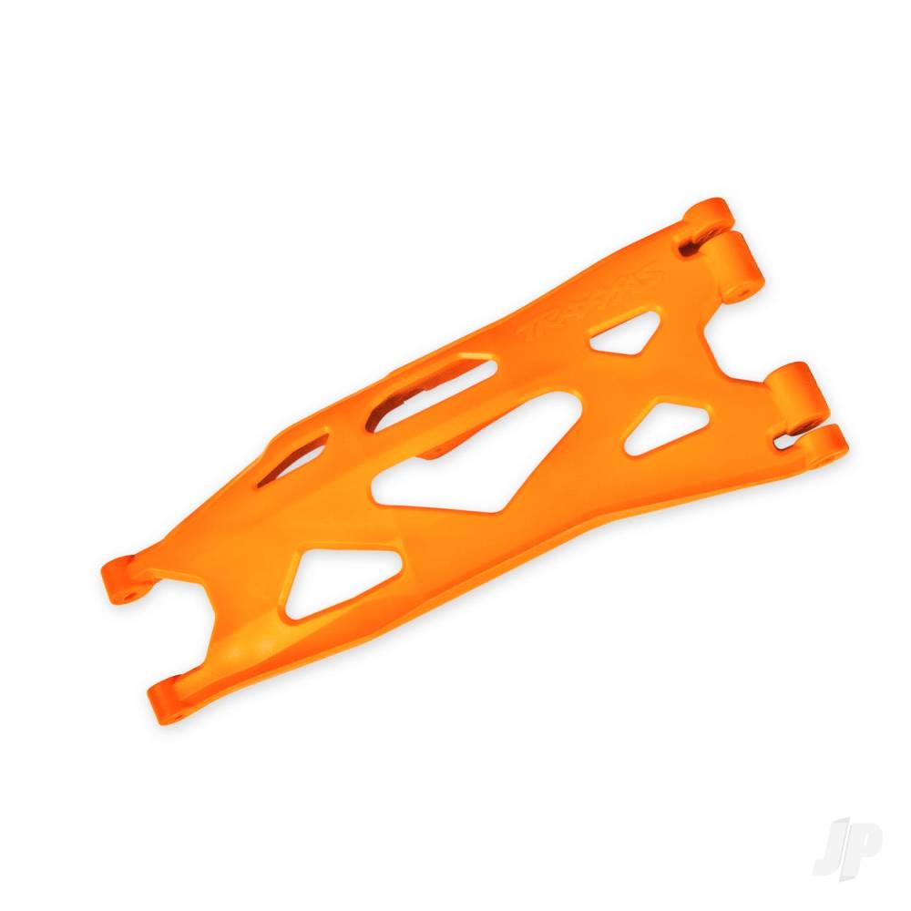 Suspension arm lower orange (1) (right front or rear) (for use with #7895 X-Maxx WideMaxx suspension kit)