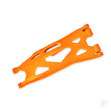 Suspension arm lower orange (1) (right front or rear) (for use with #7895 X-Maxx WideMaxx suspension kit)