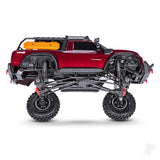 Traxxas TRX-4 Sport High Trail Edition 1:10 4WD Electric Trail Crawler - Metallic Red (+ TQi 4-ch/XL-5 HV/Titan 550)