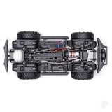 Traxxas TRX-4 Sport High Trail Edition 1:10 4WD Electric Trail Crawler - Metallic Red (+ TQi 4-ch/XL-5 HV/Titan 550)