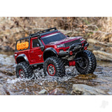 Traxxas TRX-4 Sport High Trail Edition 1:10 4WD Electric Trail Crawler - Metallic Red (+ TQi 4-ch/XL-5 HV/Titan 550)