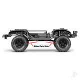 Traxxas TRX-4 Sport 1:10 4X4 Electric All-Terrain Crawler Truck Grey (+ TQ 2-ch XL-5 HV Titan 550 Clipless Body)