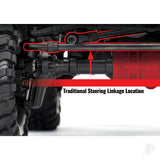 Traxxas TRX-4 Sport 1:10 4X4 Electric All-Terrain Crawler Truck Grey (+ TQ 2-ch XL-5 HV Titan 550 Clipless Body)