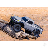 Traxxas TRX-4 Sport 1:10 4X4 Electric All-Terrain Crawler Truck Grey (+ TQ 2-ch XL-5 HV Titan 550 Clipless Body)