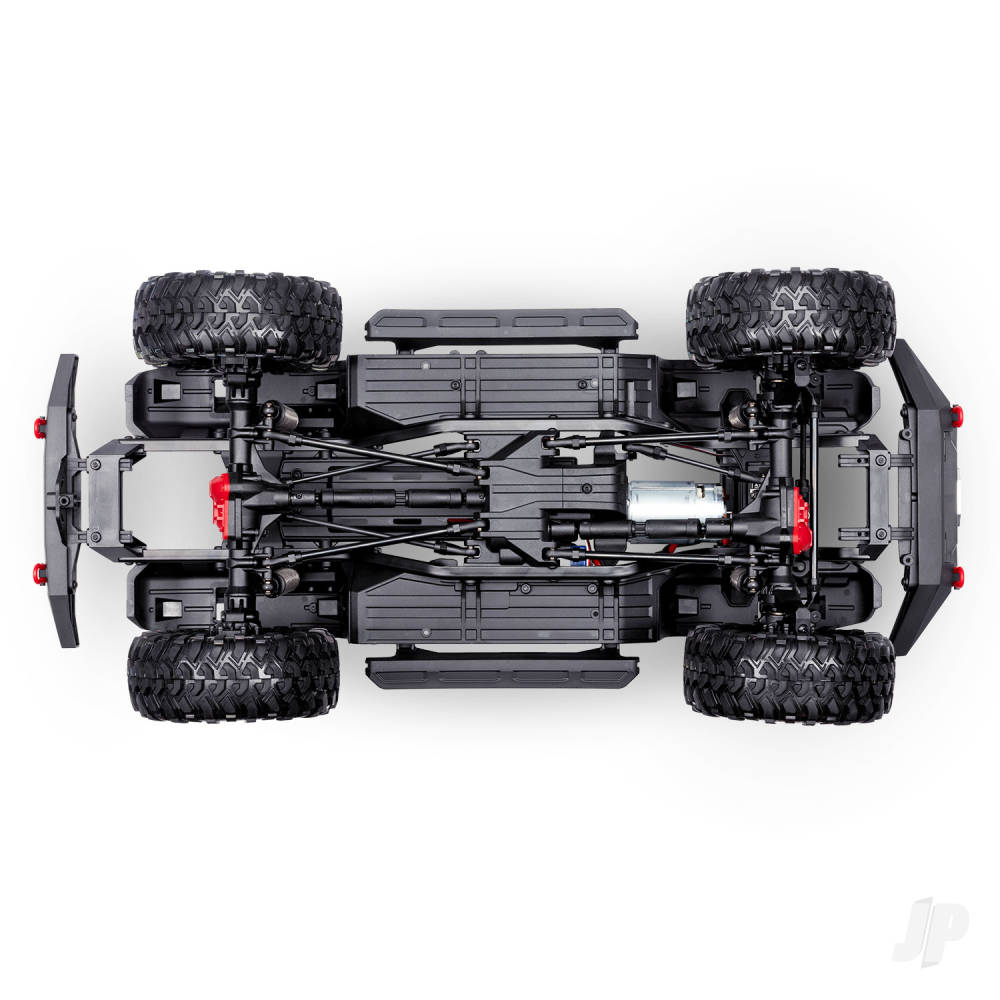 Traxxas TRX-4 Sport 1:10 4X4 Electric All-Terrain Crawler Truck Grey (+ TQ 2-ch XL-5 HV Titan 550 Clipless Body)