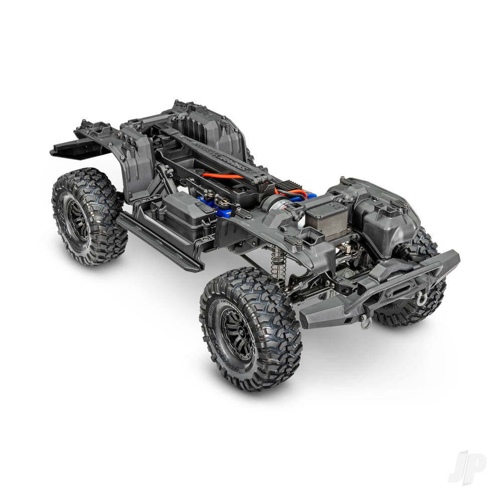 TRX-4 Land Rover Defender 1:10 4X4 Electric Trail Crawler with Winch - Green (+ TQi 4-ch XL-5 HV Titan 550-Clipless Body)