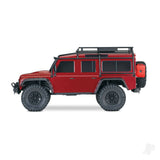 TRX-4 Land Rover Defender 1:10 4X4 Electric Trail Crawler - Red (+ TQi 4-ch - XL-5 HV-Titan 550- Clipless Body)