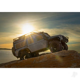 Traxxas TRX-4 Crawler Land Rover Defender 1.10 Siver  (+ TQi 4-ch-XL-5 HV-Titan 550- Clipless Body)