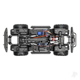 Traxxas TRX-4 Crawler Land Rover Defender 1.10 Siver  (+ TQi 4-ch-XL-5 HV-Titan 550- Clipless Body)
