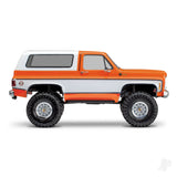 TRX-4 1979 Chevy Blazer 1:10 4X4 Electric All-Terrain Crawler Orange (+ TQ 2-ch XL-5 HV Titan 550 Clipless Body)