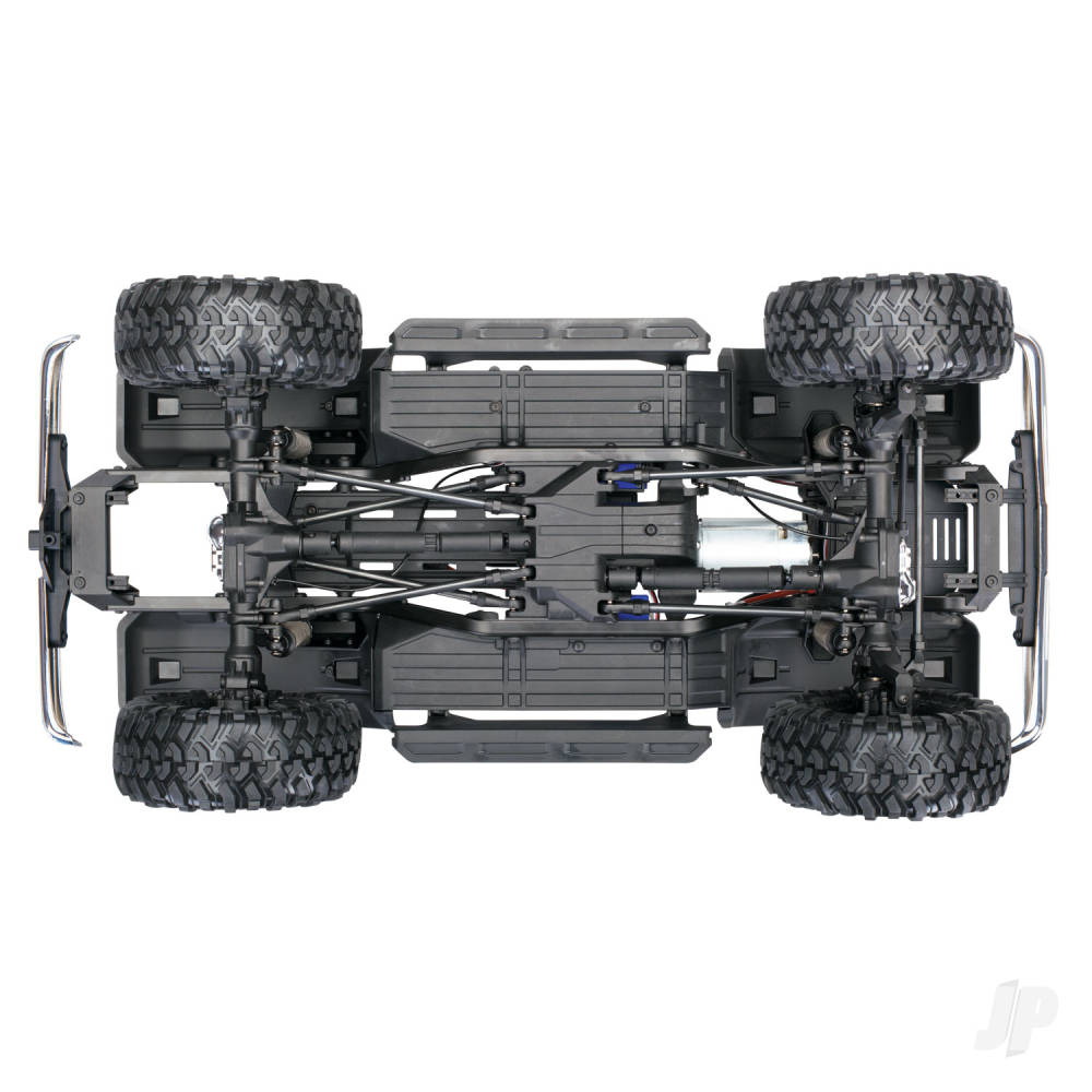 TRX-4 1979 Chevy Blazer 1:10 4X4 Electric All-Terrain Crawler Orange (+ TQ 2-ch XL-5 HV Titan 550 Clipless Body)