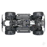 TRX-4 1979 Chevy Blazer 1:10 4X4 Electric All-Terrain Crawler Orange (+ TQ 2-ch XL-5 HV Titan 550 Clipless Body)