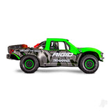 Unlimited Desert Racer Pro-Scale 4WD 1:10 RTR Brushless Electric Short Course Truck - Rigid Industries (+ TQi 2-ch - TSM - VXL-6s - Velineon 2200kV/LED lights) - Green