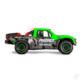 Unlimited Desert Racer Pro-Scale 4WD 1:10 RTR Brushless Electric Short Course Truck - Rigid Industries (+ TQi 2-ch - TSM - VXL-6s - Velineon 2200kV/LED lights) - Green