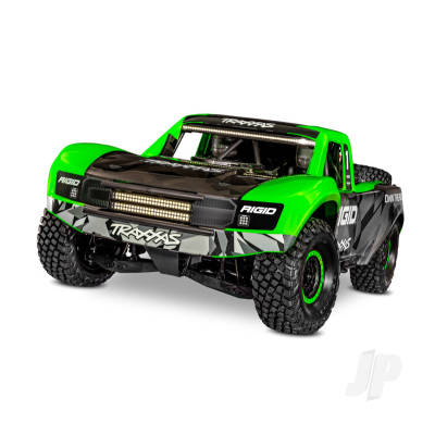 Unlimited Desert Racer Pro-Scale 4WD 1:10 RTR Brushless Electric Short Course Truck - Rigid Industries (+ TQi 2-ch - TSM - VXL-6s - Velineon 2200kV/LED lights) - Green