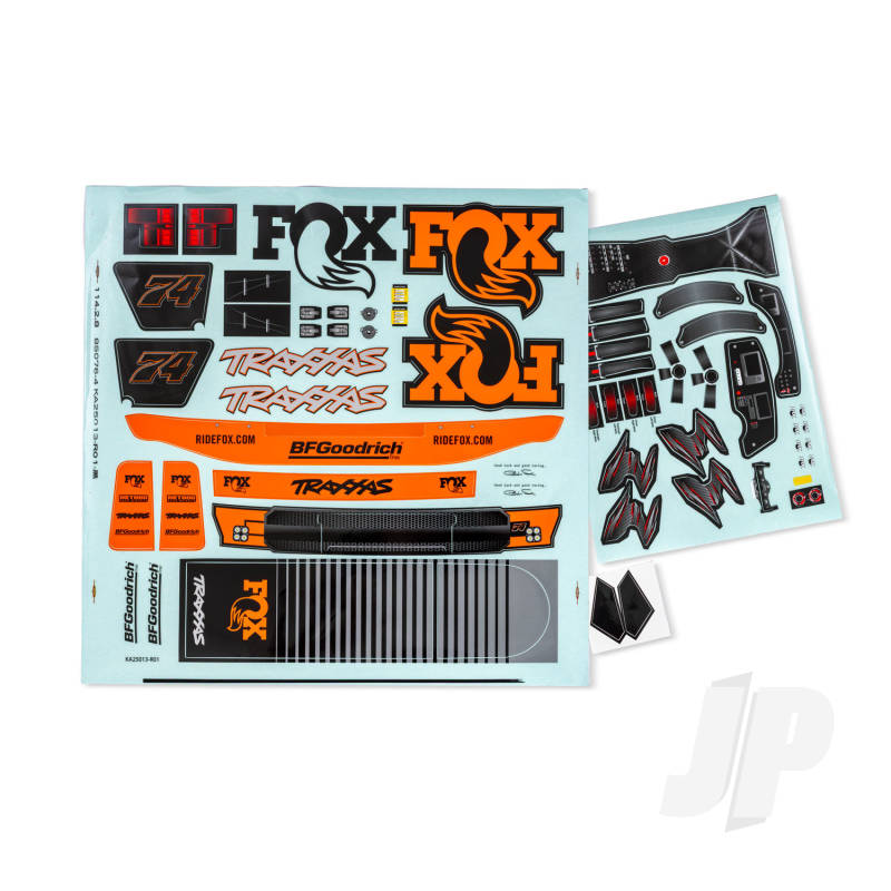 Traxxas Decals Udr Fox Racing