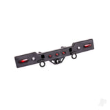 Bumper rear (black chrome) (assembled with lenses)