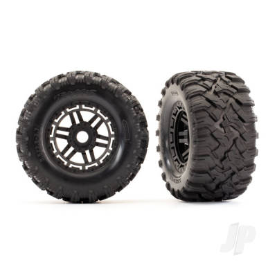 Traxxas Tyres and Wheels Assembled Glued Maxx All-Terrain Tyres (2 pcs) TFX8972