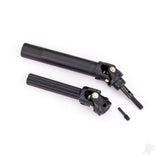 Traxxas Driveshaft assembly front or rear Maxx Duty (1) (left or right) (fully assembled ready to install)/ screw pin (1) (for use with #8995 WideMaxx suspension kit)