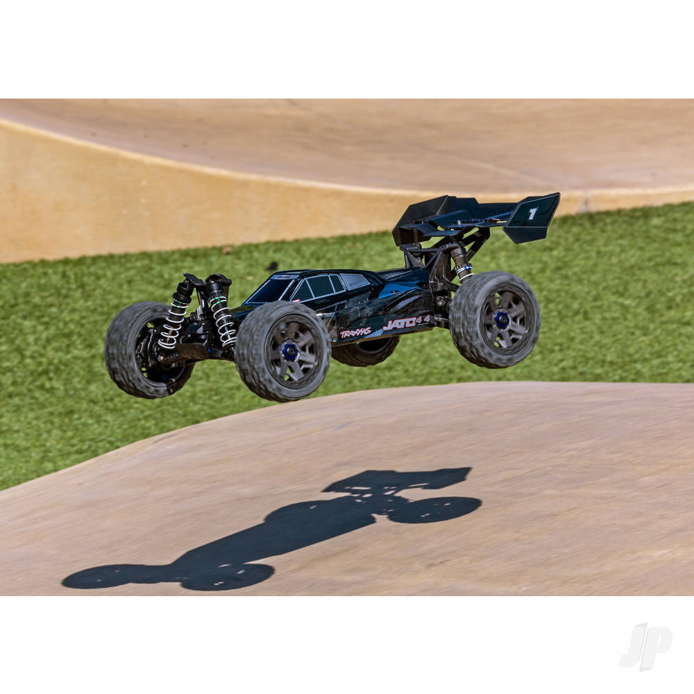 Jato 4X4 BL-2S 1:8 4WD RTR Racing Buggy Black (+ TQ 2-ch BL-2S 3300kV Clipless Body)