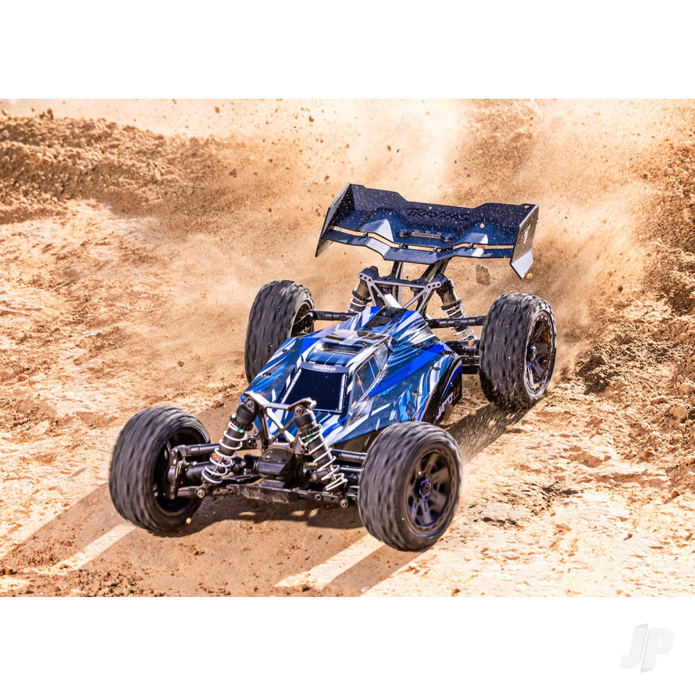 Jato 4X4 BL-2S 1:8 4WD RTR Racing Buggy Blue (+ TQ 2-ch BL-2S 3300kV Clipless Body)
