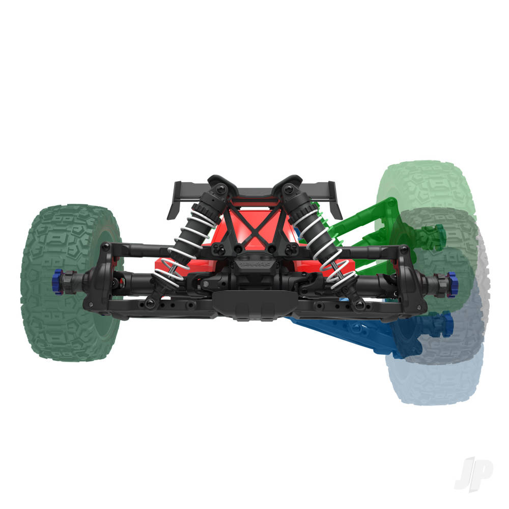 Jato 4X4 BL-2S 1:8 4WD RTR Racing Buggy Black (+ TQ 2-ch BL-2S 3300kV Clipless Body)