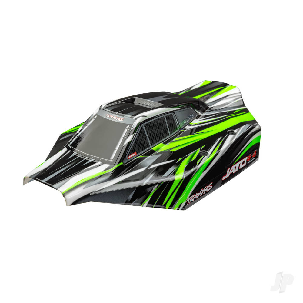 Body Jato 4X4 Brushless Green (painted decals applied)