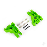 Carriers stub axle rear extreme heavy duty green (left & right)/ 3x41mm hinge pins (2)/ 3x20mm BCS (2) (for use with #9080 upgrade kit)