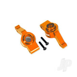 Traxxas Carriers stub axle rear 6061-T6 aluminium left & right (orange-anodised) (for use with #9080 upgrade kit)