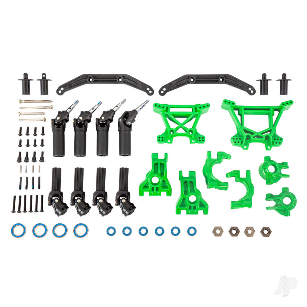 Outer Driveline & Suspension Upgrade Kit extreme heavy duty green