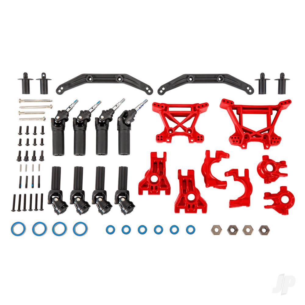 Outer Driveline & Suspension Upgrade Kit extreme heavy duty red