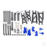 Outer Driveline & Suspension Upgrade Kit extreme heavy duty blue (fits Rustler 2WD or Stampede 2WD)