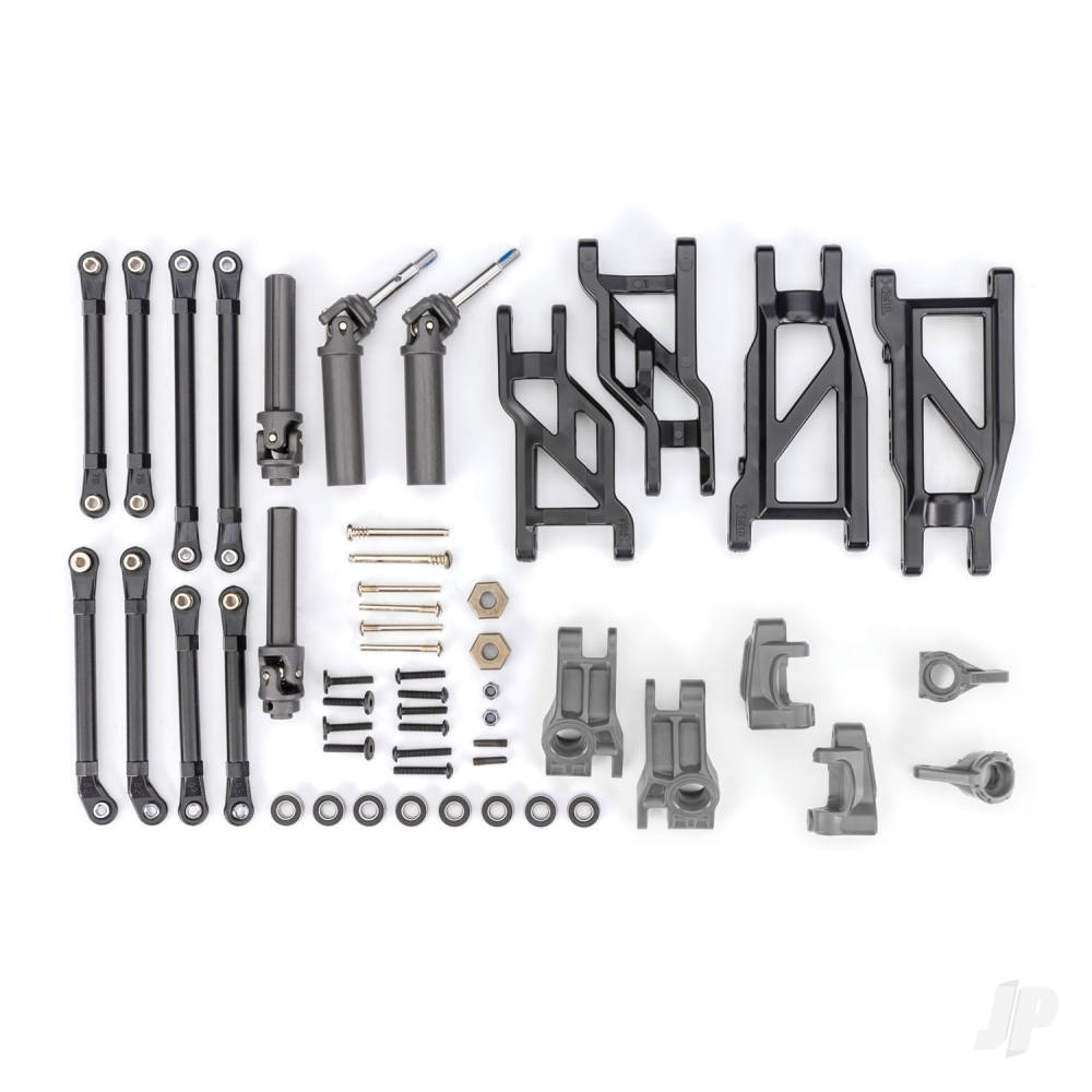 Outer Driveline & Suspension Upgrade Kit extreme heavy duty gray (fits Rustler 2WD or Stampede 2WD)