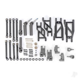 Outer Driveline & Suspension Upgrade Kit extreme heavy duty gray (fits Rustler 2WD or Stampede 2WD)