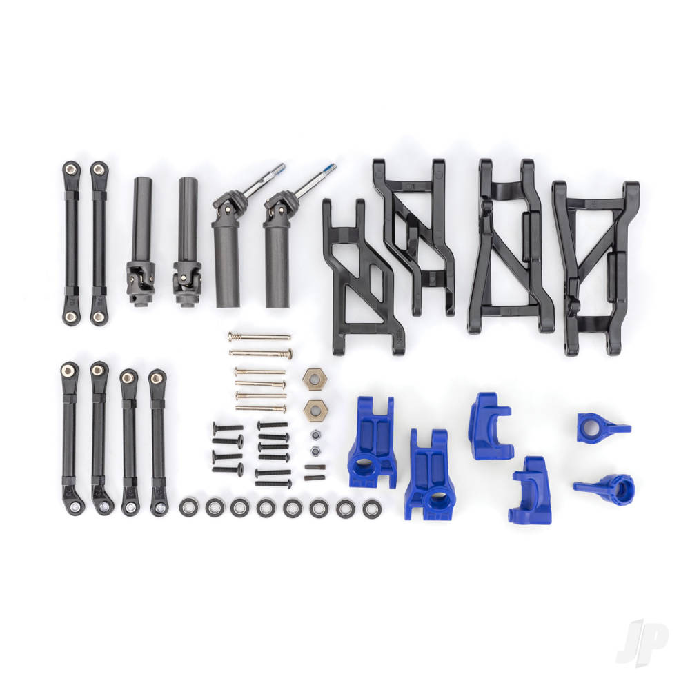 Outer Driveline & Suspension Upgrade Kit extreme heavy duty blue (fits Slash 2WD)