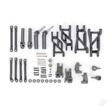 Outer Driveline & Suspension Upgrade Kit extreme heavy duty gray (fits Slash 2WD)