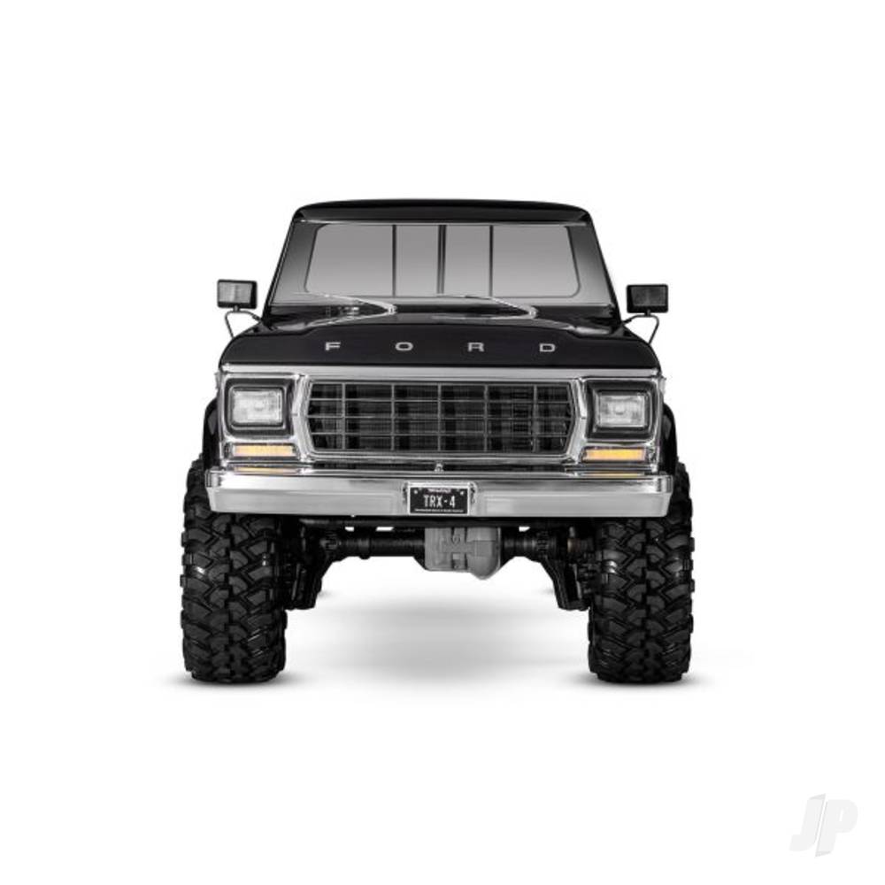 Traxxas TRX-4 1979 Ford F-150 1:10 4WD Electric RTE Scale & Trail Crawler - Black (+ TQ 2-ch/XL-5 HV Titan 550/Clipless Body)