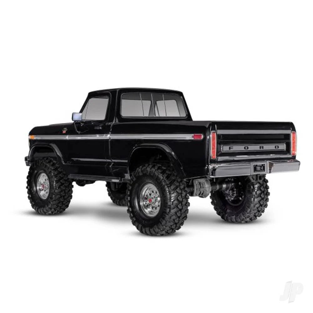 Traxxas TRX-4 1979 Ford F-150 1:10 4WD Electric RTE Scale & Trail Crawler - Black (+ TQ 2-ch/XL-5 HV Titan 550/Clipless Body)